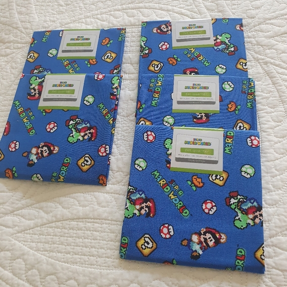 Super Mario World fabric squares - Picture 2 of 5